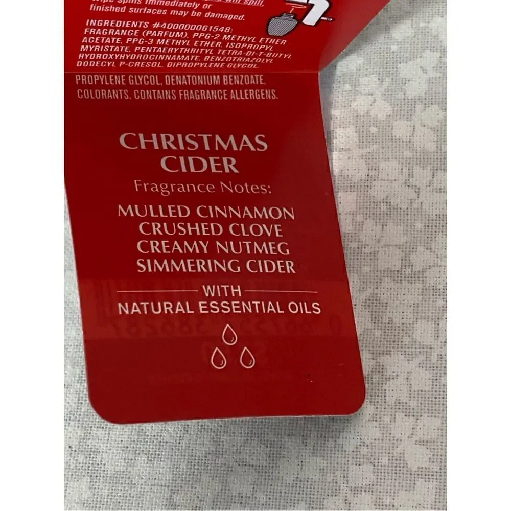Bath and Body Works SANTA & HOT AIR BALLOON Scent Control Wallflower & 2 Refills